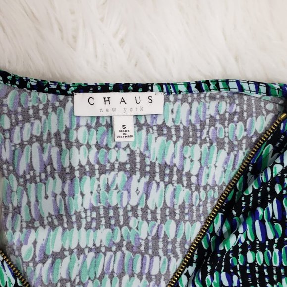 CHAUS NEW YORK

Quarter Zip Sharkbite Top - Picture 4 of 6